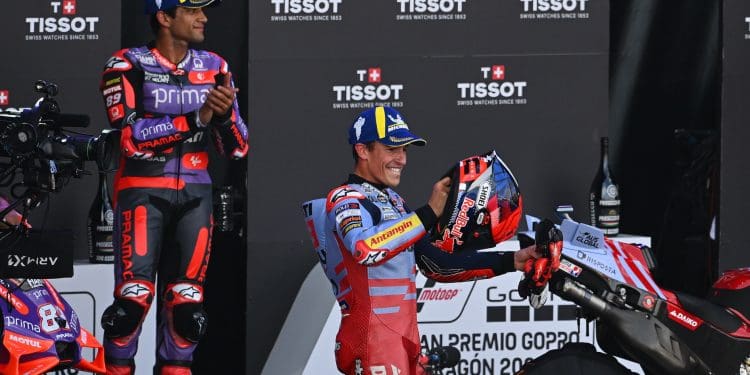 ‘O Bagnaia vai encontrar uma solução; Nunca pensei vencer hoje, sabia que o Márquez tinha algo mais’ – Jorge Martín