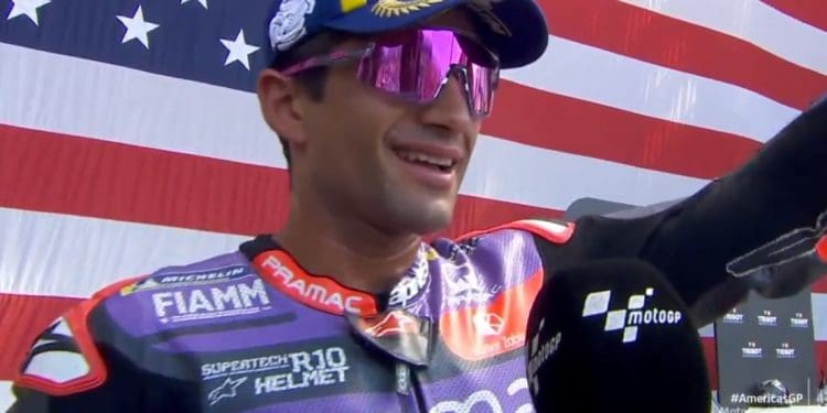 ‘A corrida foi dura e tive alguns problemas mas terminar no pódio é fantástico; Amanhã vamos tentar melhorar’ – Jorge Martín