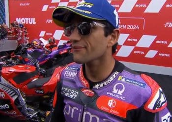 ‘Tentei dar o meu melhor para apanhar o Bagnaia e no final da corrida já não tinha nada, mas estou contente’ – Jorge Martín