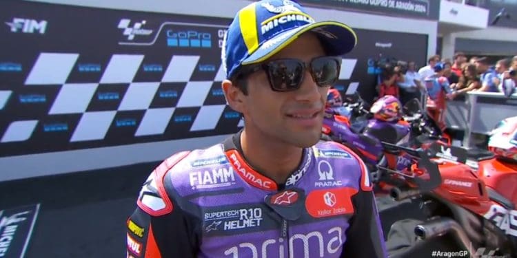 ‘O segundo lugar era o máximo hoje; Estou feliz pelo Marc Márquez depois de um período tão longo sem vencer’ – Jorge Martín