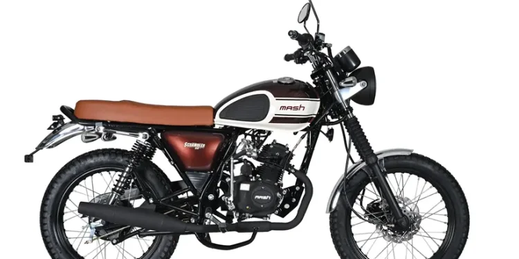 Mash Scrambler 50 – simplicidade com estilo clássico