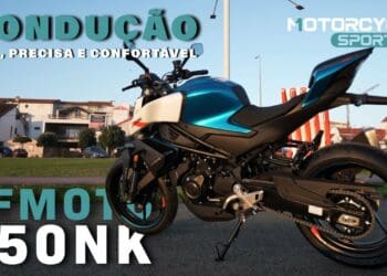 Vídeo – Ensaio CFMOTO 450NK – condução ágil, precisa e confortável