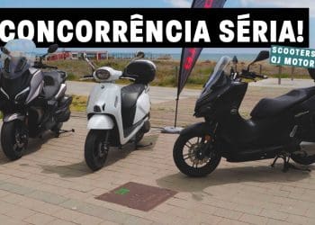 Vídeo – Finalmente chegaram as scooters QJ Motor