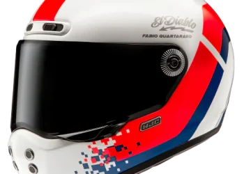 O novo capacete HJC V10 FQ20, «apadrinhado» por Fabio Quartararo, com tecnologia de ponta