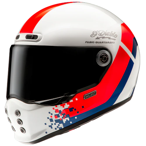 O novo capacete HJC V10 FQ20, «apadrinhado» por Fabio Quartararo, com tecnologia de ponta