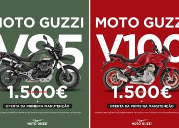Moto Guzzi lança campanha promocional para V100 Mandello e versão S, bem como para a V85 E5