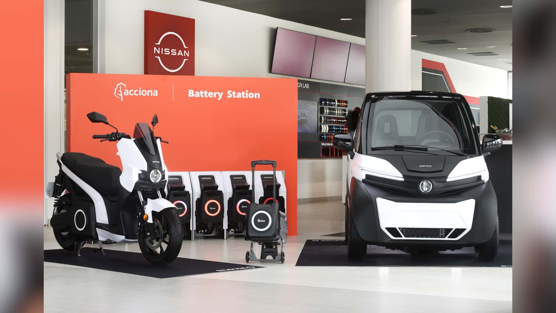 Nissan faz parceria com empresa de scooters que substituem baterias