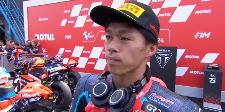 Ai Ogura e a vitória em Assen: ‘Senti-me forte no final e reparei que o Aldeguer não se conseguia aproximar assim tanto, foi perfeito’