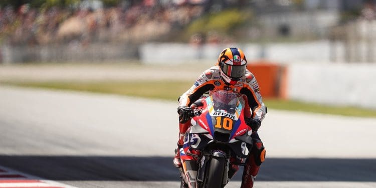 Luca Marini não desanima com resultados: ‘Progredimos em Barcelona; tem tudo a ver com progredir a cada ronda’