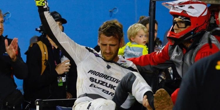 Problema com amortecedores tramou Ken Roczen em Nashville; Alemão terá novos exames esta segunda feira: ‘Nunca vimos nada assim’