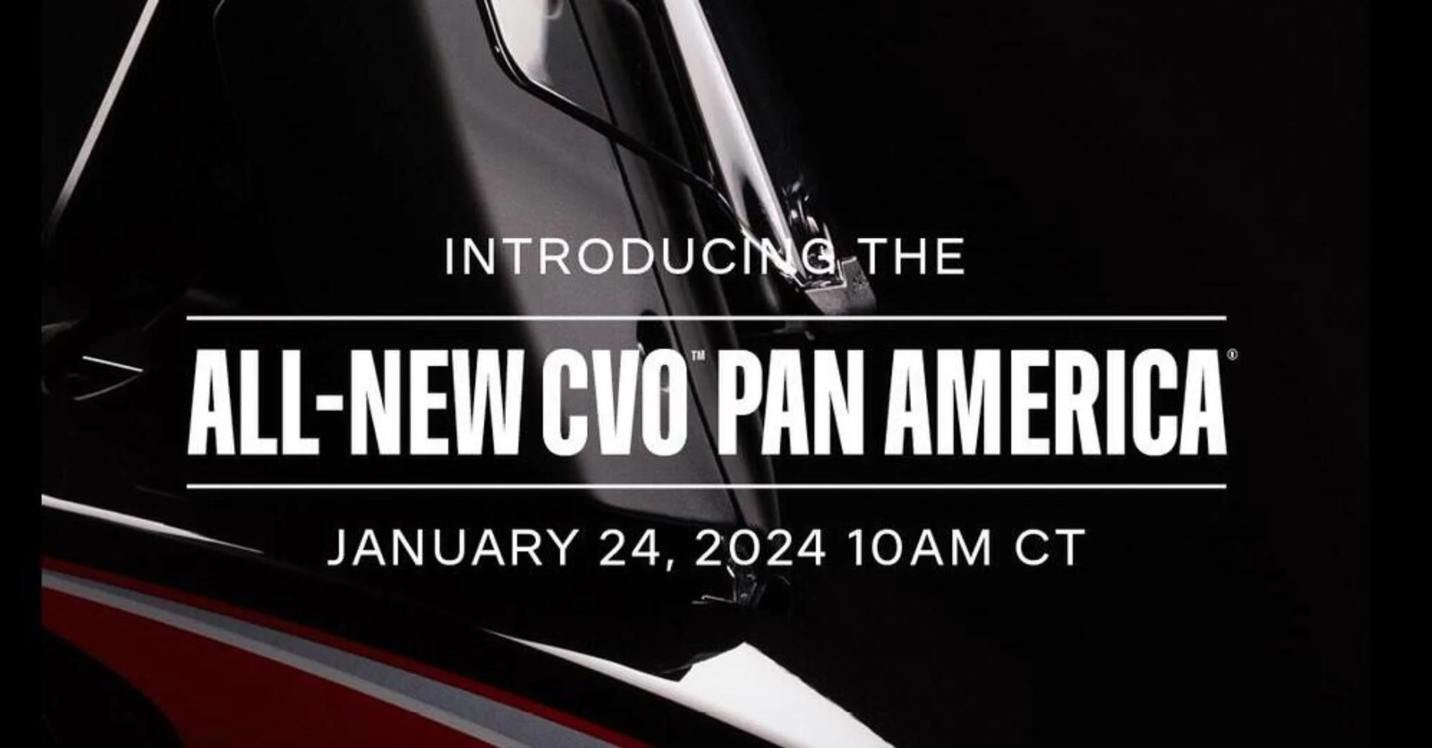 Nova Harley-Davidson Pan America CVO será apresentada a 24 de Janeiro