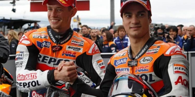 Casey Stoner e Dani Pedrosa: ‘Apesar da nossa rivalidade, mantive uma relação de respeito e amizade com ele’