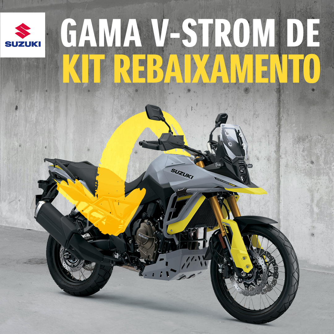 Suzuki V-Strom DE – kit de rebaixamento para toda a gama