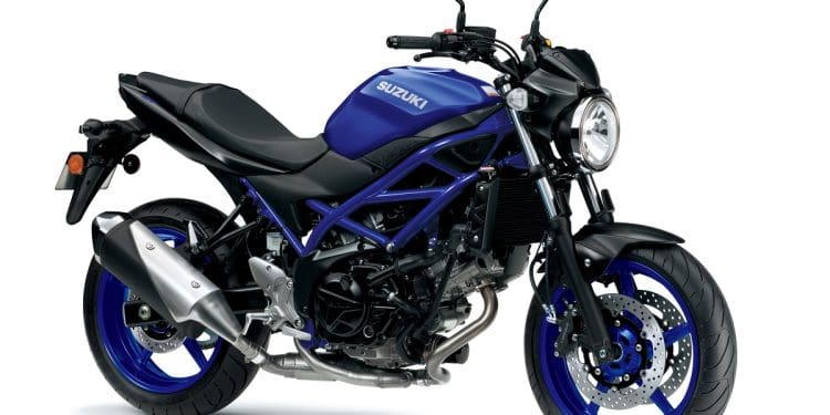 Suzuki SV650 com novas cores no 25.º aniversário
