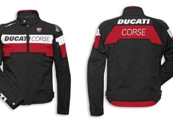 Ducati Corse Tex C5: Colaboração com Dainese de sucesso que alia estilo e funcionalidade