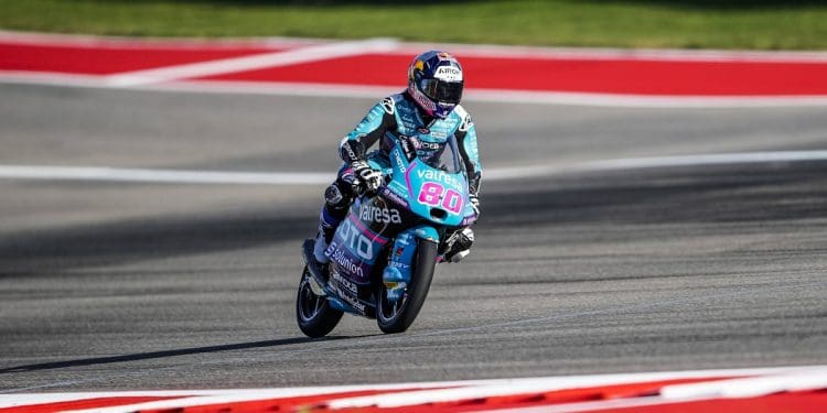 David Alonso magistral em Austin selou pole position no Moto3