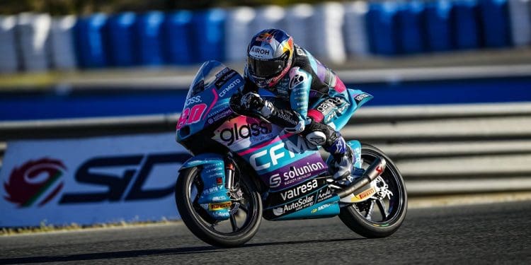 Liderança de David Alonso no dia de testes de Moto3 em Jerez