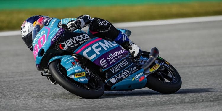 David Alonso voltou a dominar e a fazer volta recorde no treino 2 do Moto3 em Mugello