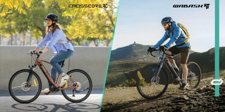 Yamaha com aposta firme nas eBikes, com a CROSSCORE RC e a  WABASH RT