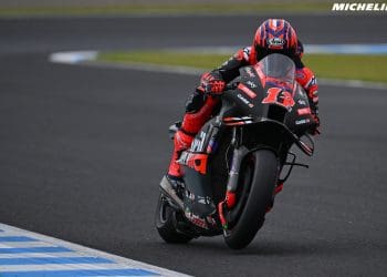 Maverick Viñales infeliz com a forma como é forçado a pilotar com a RS-GP: ‘Não consigo ultrapassar, não tenho essa oportunidade’