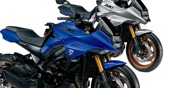 Nova Suzuki KATANA 2025: Lançamento a 29 de outubro com nova cor