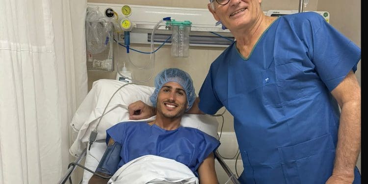 Xavi Vierge operado com sucesso a antebraço